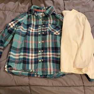 Girls size 7/8 long sleeve tops